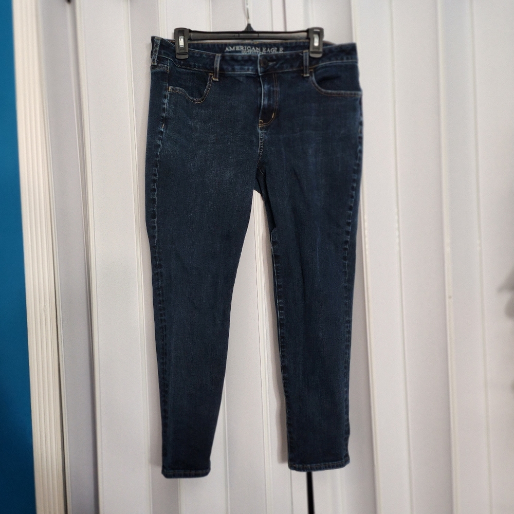 American Eagle Y2K Low Rise Jegging sz 14 Short EUC